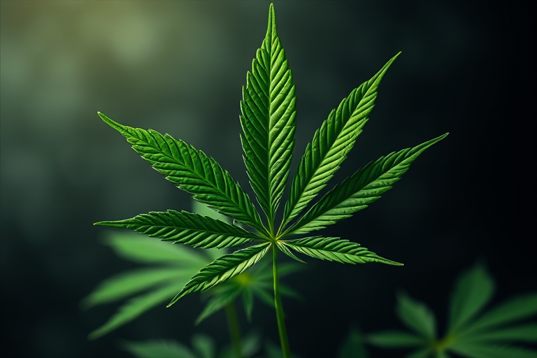 marijuana leaf transparent background