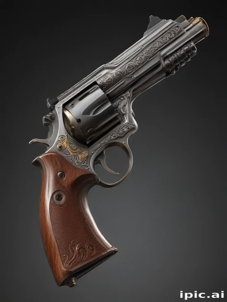 gun with transparent background