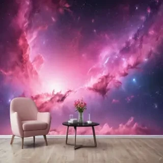 pink galaxy wallpaper