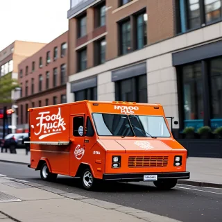 food truck mockup