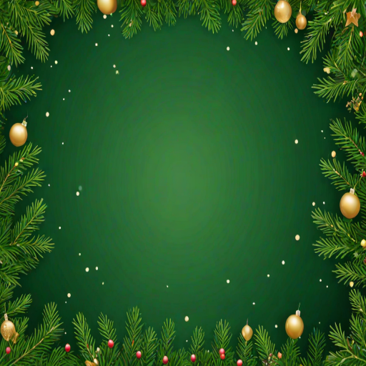 christmas background green