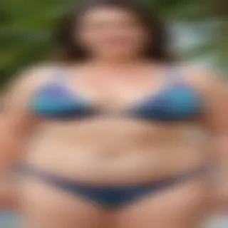 mature chubby bikini
