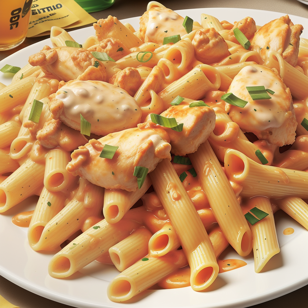 buffalo wild wings chicken pasta