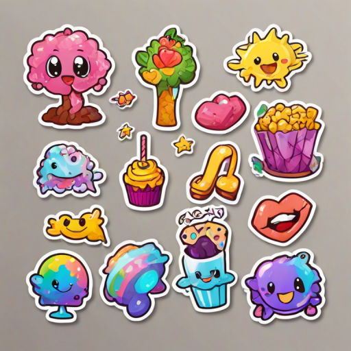 free digital stickers png