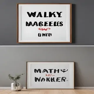 gallery wall mockup