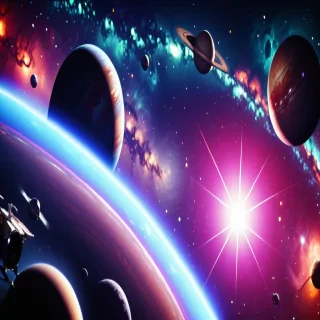 space background