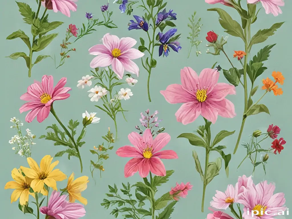 free wildflower clipart