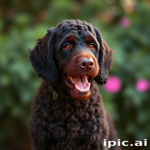 irish water spaniel