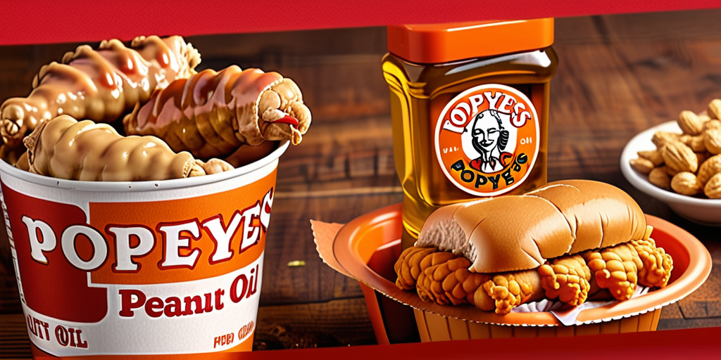 does popeyes use peanut oil