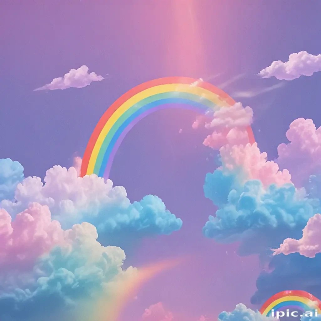 aesthetic wallpapers rainbow