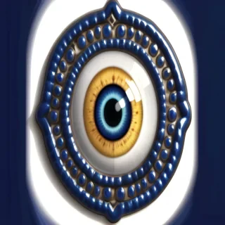 evil eye transparent