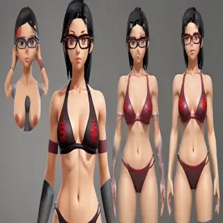 sarada bikini