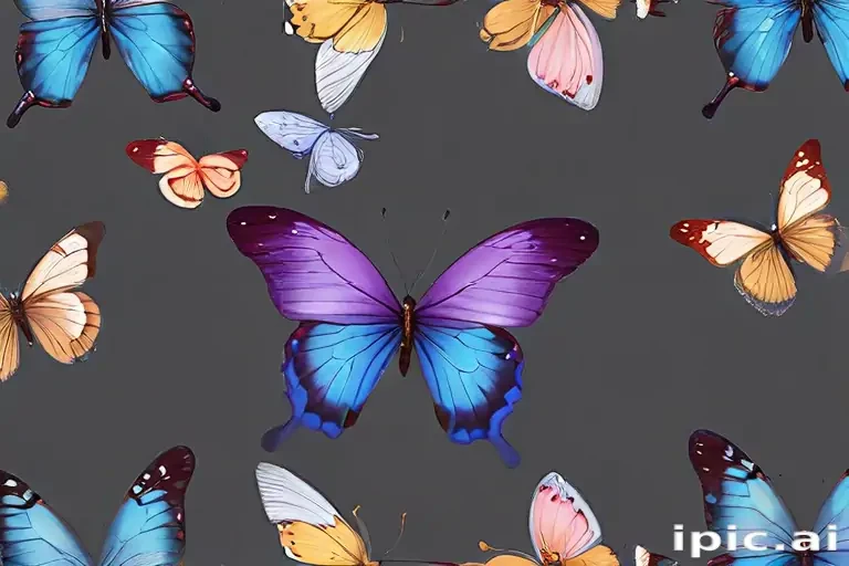 butterfly background transparent