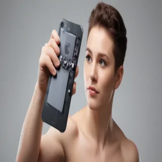 hold phone png