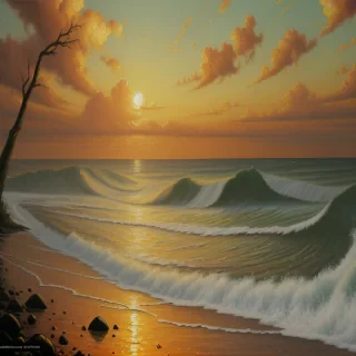 oil painting wallpaper