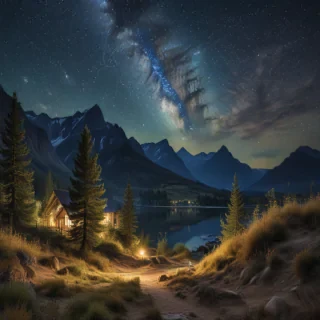 starry night wallpaper