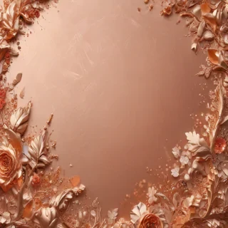 aesthetic rose gold background