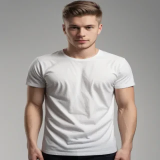 white tee png