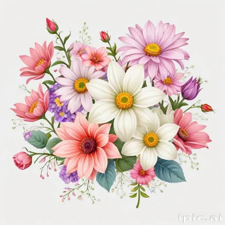 clipart transparent background flowers