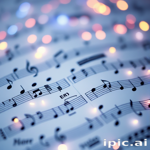 notes music background