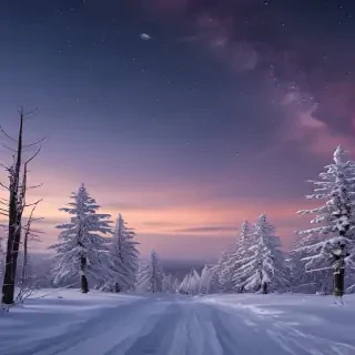 january background