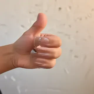 transparent thumbs up