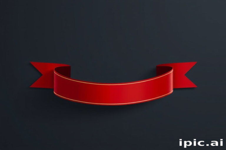 red ribbon png