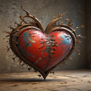heart broke wallpaper