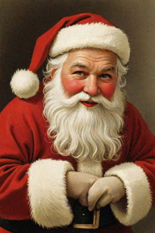 vintage santa images