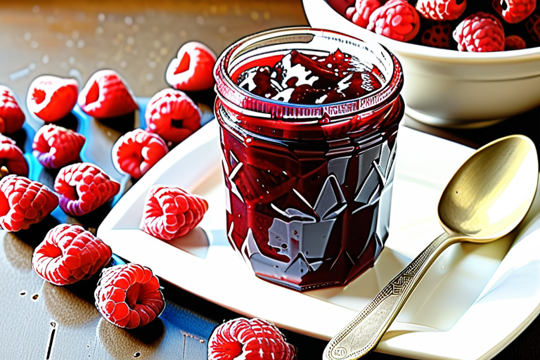 recipe for seedless raspberry jam