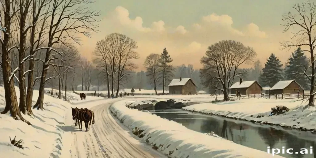 vintage winter images