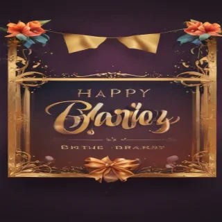 happy birthday banner png