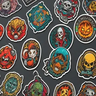 stickers mockup