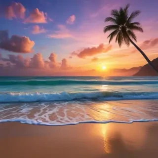 aesthetic backgrounds beach
