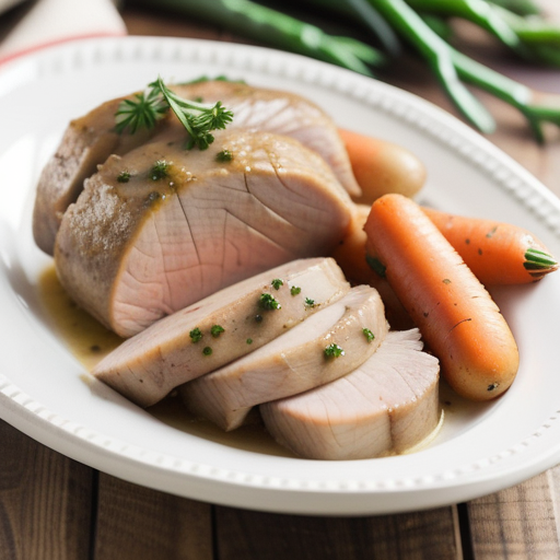 slow cooker pork tenderloin with potatoes and carrots