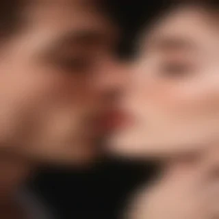 kissing aesthetic