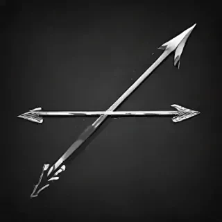 drawn arrow