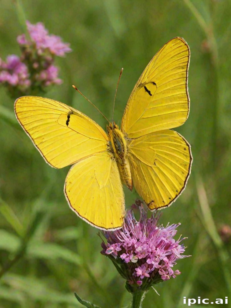 yellow butterfly