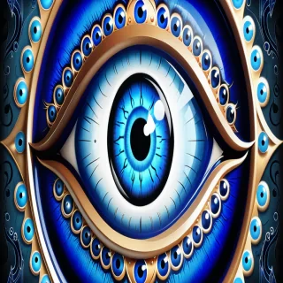 evil eye background