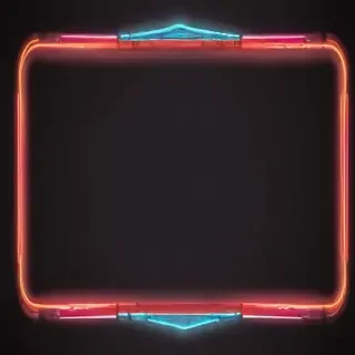 neon frame png
