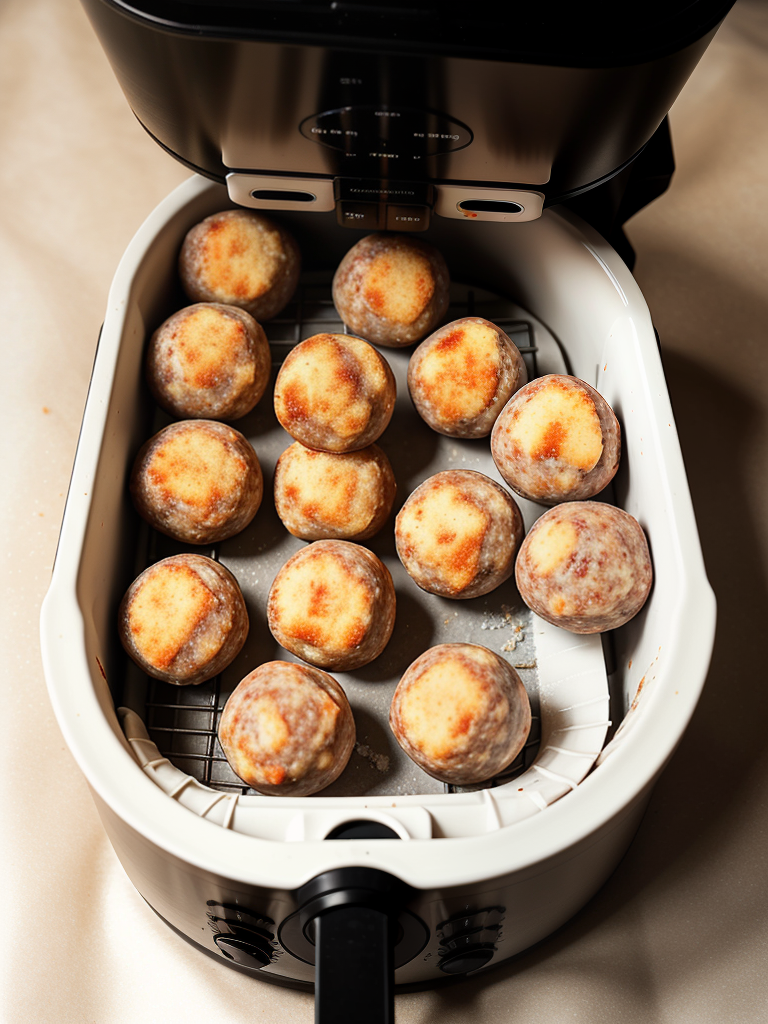 frozen sausage balls in air fryer