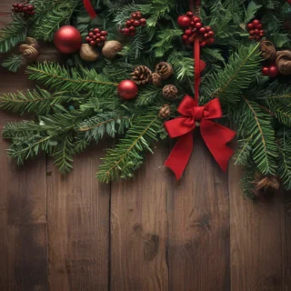 simple christmas iphone wallpaper