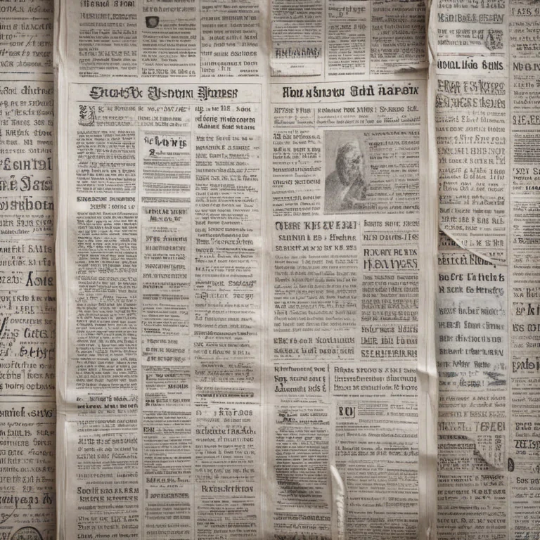 newspaper paper background