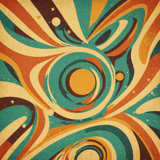 retro background