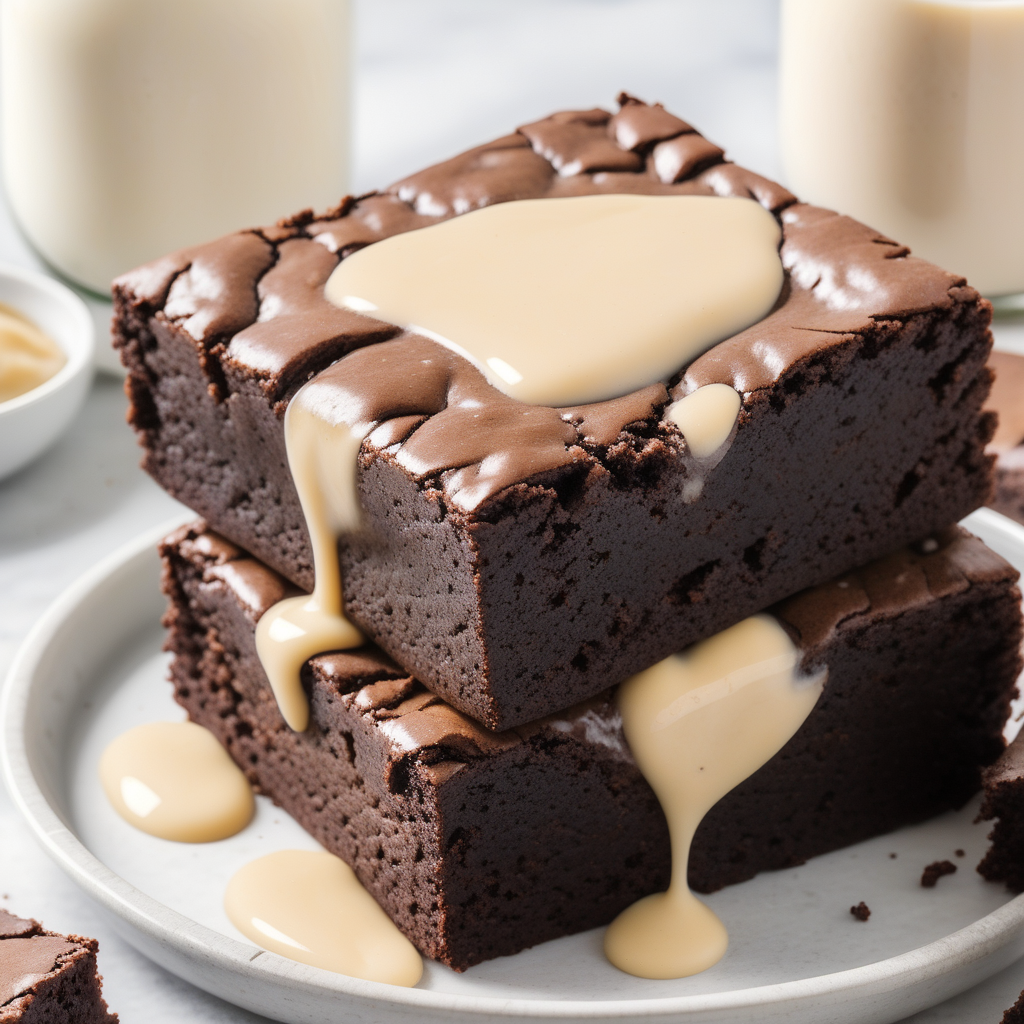 brownie mix with condensed milk