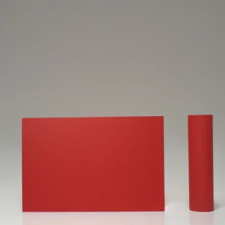 red blank background
