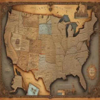 map of the us states