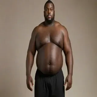 big black fat men