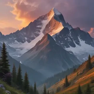 aesthetic mountain wallpaper