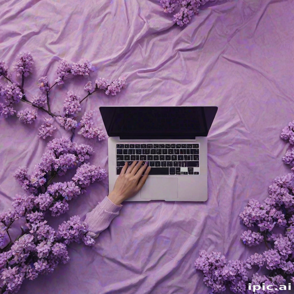 purple aesthetic wallpaper laptop